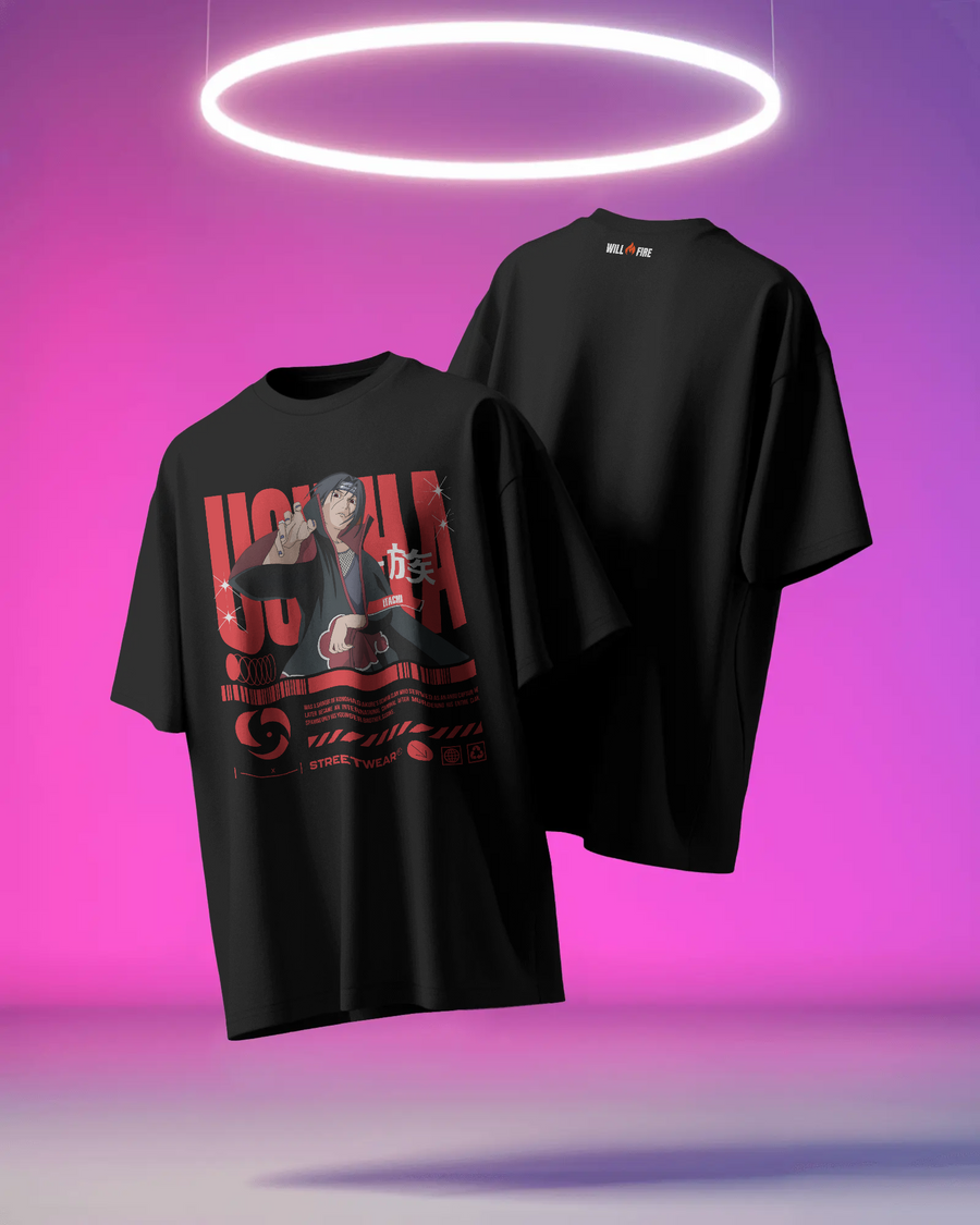 Itachi Uchiha Oversized T-shirt